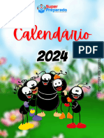 Calendário 2024 - Smilinguido