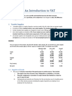 Ch. 24 An Introduction To VAT Notes