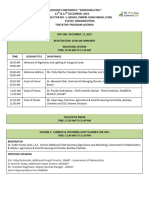 AgriCorp 2024 Tentative Program Agenda - 13th Nov 2024