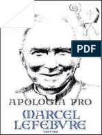 Apologia Pro Marcel Lefebvre (Volumen I) - Michael Davies