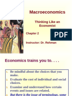 Topic 2 Thinking Like An Economist