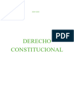 Derecho Constitucional Apuntes Completos