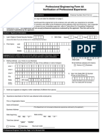 Professional Engineering Form 4A