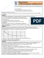 Exercices 12 Decroissance Radioactive