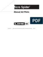 Micro Spider Pilot's Guide (Rev A) - Spanish