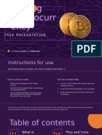 Node Trading Cryptocurrency Free Presentation Template by Slidecore Swyvoh