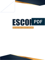 Escon - Escola de Cursos Online CNPJ: 11.362.429/0001-45 Av. Antônio Junqueira de Souza, 260 - Centro São Lourenço - MG - CEP: 37470-000