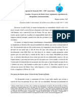 Juventude Mariana Vicentina - Nos Passos Do Mestre Jesus - Seguimento, Experiência Do Discipulado e Missionariedade - JMV