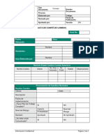 Acta No.: Acta de Comité de Cambios