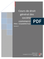 Cours Droit Des Sociétés 2324 - CFA L1 S2 Complet