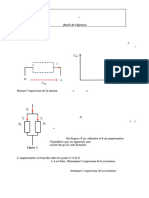 Electrocinetique Controle 1 1 Er Semestre