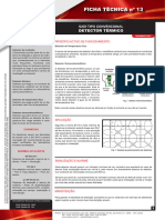 Ficha Tecnica #13 Detector Termico