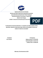 Tecnicas de Decision y Sus Procesos. Unidad III Selección de Alternativas para L