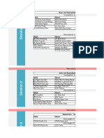 Activity Registers For Sports Week