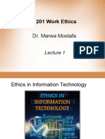 Lec 1 Code of Ethics