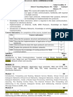 Data Communications Syllabus