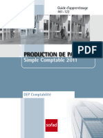 Production de Paies: Simple Comptable 2011