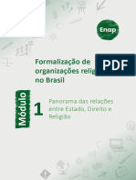 Formalização de Organizações Religiosas No Brasil - Módulo 1