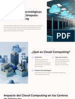 Innovaciones Tecnologicas en Centros de Computo Cloud Computing