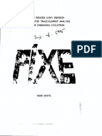 Particle Induced X-Ray Emission For Quantitative Trace-Element Analysis Using The Eindhoven Cyclotron