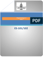 UNIT-3, Programming in C NOTES