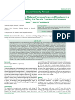 Operations For Urologic Malignant Tumors or Suspected Neoplasms in A Resourcelimited Setting Last Decade Experience in Cameroon