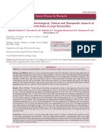 Cervical Cancer Epidemiological Clinical and Therapeutic Aspects at Pointe Noire (Congo Brazzaville)