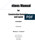 Construction Surveying Solutions Manual