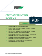 Cost Accounting Systems