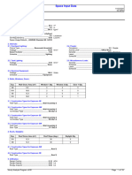 Space Input Data