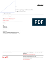 BRANIGAN, Edward. Narrative Comprehension and Film. London/New York: Routledge, 1992, 325 Pp.