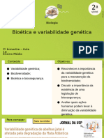 10 - Bioética e Variabilidade Genética