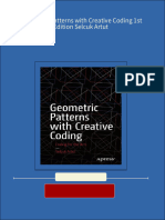 Geometric Patterns With Creative Coding 1st Edition Selcuk Artut