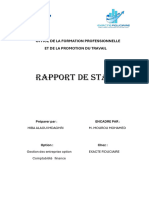 Rapport de Stage: Office de La Formation Professionnelle Et de La Promotion Du Travail