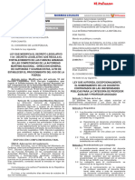 Ley Que Autoriza Excepcionalmente El Nombramiento de Los Docentes Contratados en Las Universidades Públicas