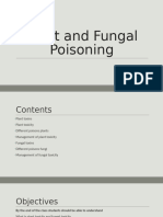 Plant and Fungal Poisoning