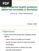 2 EDITED Maternal Health Problems 2013