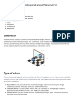 Research Report About Plane Mirrors - 20231028 - 172800 - 0000