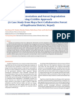 Kumar 2020 - Mapping Deforestation and Forest Degradation Using CLASlite Approach