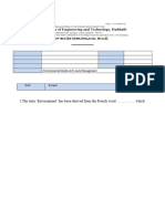 EVS Assignment (CSE)