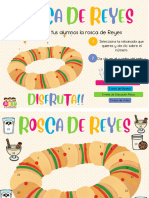 Rosca de Reyes Retos Preescolar