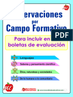 01 Observaciones Campo Formativo Primer Trimestre