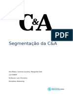 Citérios de Segmentação