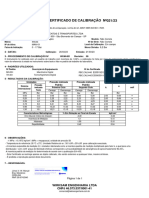 CA 116 - DPB-7604 - VW 15.180 - Certificado Manometro - Valvula + ART Responsável