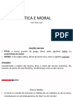 Slide Aula 1 - Etica e Moral