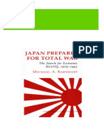 Japan Prepares For Total War: The Search For Economic Security, 1919-1941 (Cornell Studies in Security Affairs) 1st Edition Barnhart Download PDF