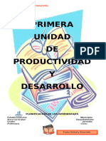 Quinto - Productividad y Desarrollo