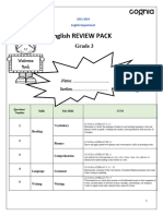 Grade 3-English-Week 1-Review Pack