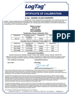 UHADO-16-A0C1046595R5 Certificado de Calibración