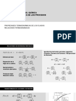 Departamento de Ing. Química Tb090 Termodinámica de Los Procesos